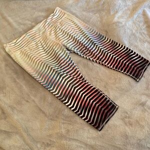 Athleta High Rise Prism Chaturanga Capri Leggings, Plus 2X